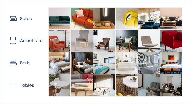 Example of a dataset