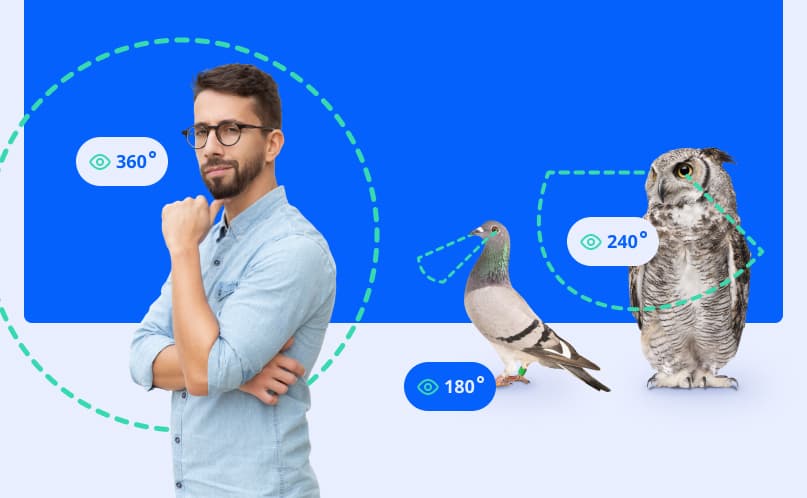 Broaden angle of view - get more talents