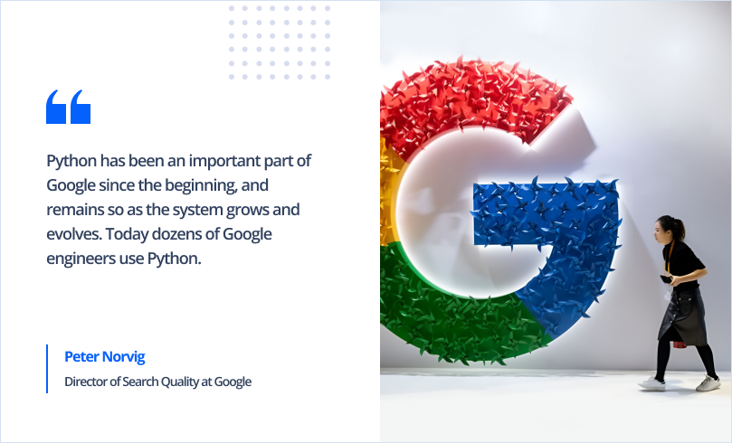 Google about Python